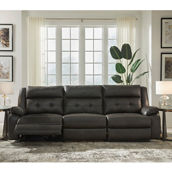Leather+ by Ashley Mackie Pike 3 pc. Power Reclining Sofa