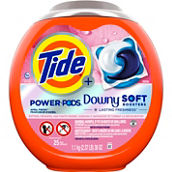 Tide April Fresh 2-in-1 Laundry Detergent PowerPods with Downy Soft Boosters 45 ct.