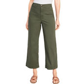 Old Navy High-Waisted Wide-Leg Cropped Chino Pants