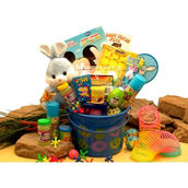 Gift Basket Nation Little Bunny Blue Easter Fun Pail
