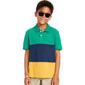 Old Navy Little Boys Colorblock Pique Polo Shirt