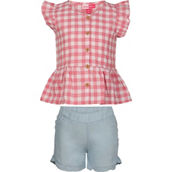 Penelope Mack Toddler Girls Top and Shorts 2 pc. Set