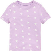 Old Navy Toddler Girls Hearts Print Tee