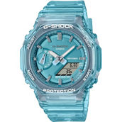 Casio G-Shock Men's Analog/Digital Skeleton Resin Gray Watch GMAS2100SK1AOS