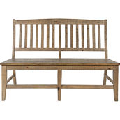 Jofran Carlyle Crossing Dining Bench