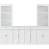 Crosley Furniture Stanton 3 pc. Sideboard And Bar Cabinet Set