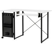 Studio Designs Pivot Panel Sewing Table, White