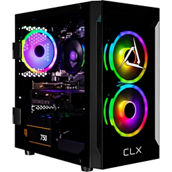 CLX Set AMD Ryzen 7 3.4GHz GeForce RTX 16GB RAM SSD 2TB Gaming PC