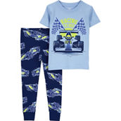 Carter's Baby Boys Racing 100% Cotton Snug Fit 2 pc. Pajama Set