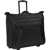 WallyBags 45 in. Premium Rolling Garment Bag with Multiple Pockets