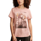 Lucky Brand Floral Vase Classic Crew Tee