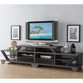 Furniture of America Dixon Rustic Wood 82 in. TV Stand