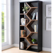 Furniture of America Greta Wood 4-Shelf Cube Bookcase