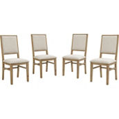 Crosley Furniture Joanna Upholstered Back Dining Chairs 4 pk.