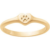 James Avery 14K Yellow Gold Love My Pet Ring