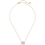 Kate Spade New York Precious Pansy Pendant 17 in. + 3 in. ext.