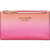 Kate Spade Morgan Ombre Saffiano Leather Small Slim Bifold Wallet