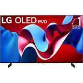 LG 42 in. OLED Evo C4-Series 4K HDR Smart TV with webOS 24 and G-Sync OLED42C4PUA