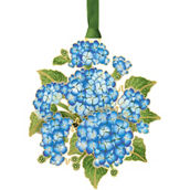 ChemArt Hydrangeas Bouquet Ornament
