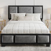 Boyd Sleep Bavaria Velour 4 Slat Standard Bed Frame