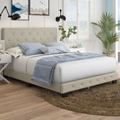 Boyd Sleep Chloe Upholstered 4 Slat Standard Bed Frame