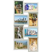 Melannco 18 x 23 in. Gray 8 Opening Photo Collage Frame