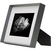 Mikasa Silver Metal Portrait 8 x 10 in. Frame Matted to 5 x 7 in.