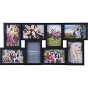 Melannco 24 x 12 in. 8 Opening Photo Collage Frame