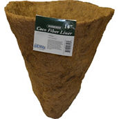 Bosmere 14 in. Premium Cone Shape Replacement Coconut Liner & Soil Moist Mat 2 pk.