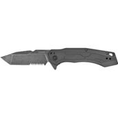 Kershaw Analyst Assisted Opening Folding Serrated Tanto Point Knife