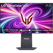 LG 32 in. 4K UHD UltraGear OLED Gaming Monitor Dual Mode and Pixel Sound 32GS95UE-B