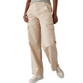 American Eagle Snappy Stretch High-Waisted Baggy Cargo Joggers