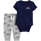 Carter's Baby Boys Race Car Bodysuit and Pants 2 pc. Set