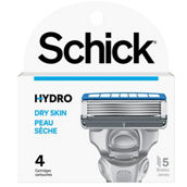 Schick Hydro 5 Razor Blade Refills 4 pk.