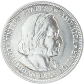 1892-1893 Columbian Exposition Half Dollar Commemorative Coin