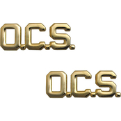 Army Officer OCS Collar Device Set