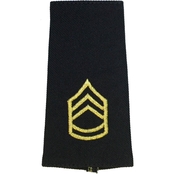 Army Shoulder Mark Enlisted Sergeant First Class SFC Large Male Slide-On