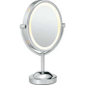 Conair Double Sided Lighted Oval Mirror