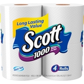 Scott 1000 Bath Tissue Roll 4 pk.