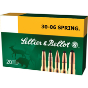 Sellier & Bellot .30-06 180 Gr. FMJ, 20 Rounds