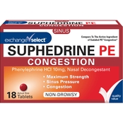 Exchange Select Suphedrine PE Congestion Non-Drowsy Tablets