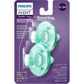 Philips Avent Soothie Pacifier 0-3m Green 2 pk.
