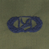 Air Force AirCrew Mbr Enlisted Chief Embroidered Sew-On Badge