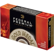 Federal Gold Medal .300 Win Mag 190 Gr. Boat Tail Hollow Point, 20 Rounds