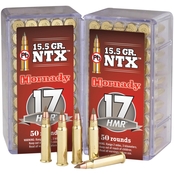 Hornady Ammunition .17 HMR 15.5 Gr. NTX Lead Free, 50 Rounds