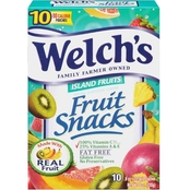 Welch's Fruit Snacks Island Fruits 10 ct.