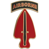Army CSIB Special Operations Command Bragg with Airborne Tab