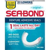 Sea Bond Original Lower Denture Adhesive Seals 30 ct.