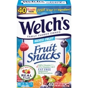 Welch's Fruit Snacks 0.9 oz. Packets, 40 Count Box, Mixed Fruit