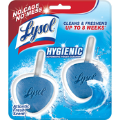 Lysol Hygienic Automatic Toilet Bowl Cleaner, Atlantic Fresh 2 Pk.